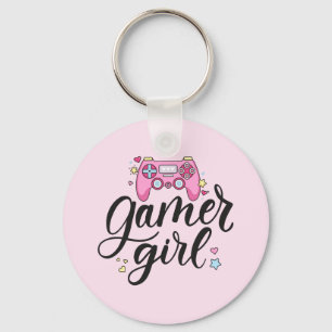 Gamer Girl Keychain