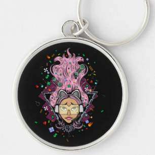 Gamer Girl Keychain