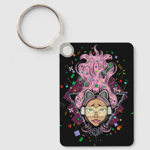 Gamer Girl Keychain