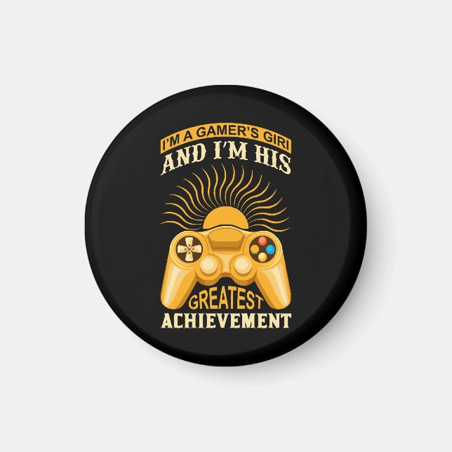 Gamer girl magnet (Front)