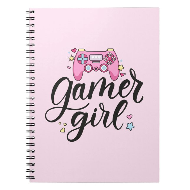 Gamer Girl Notebook (Front)