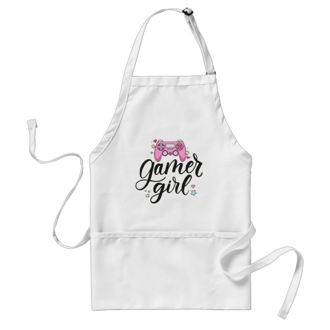 Gamer Girl Standard Apron (Front)