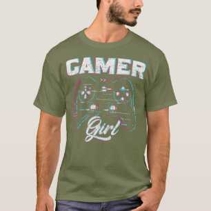 Gamer Girls Gaming Women Girls Gift Idea Video T-Shirt