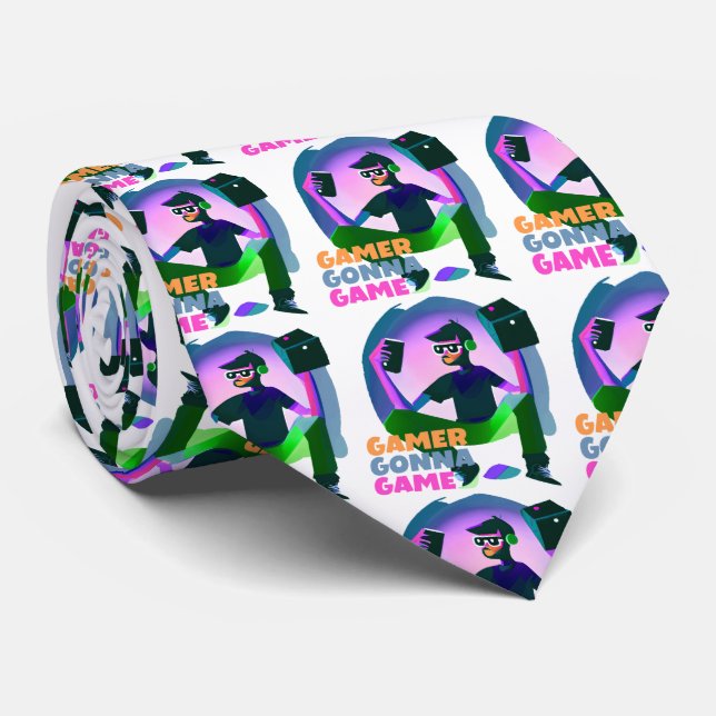 GAMER GONNA GAME TIE (Rolled)