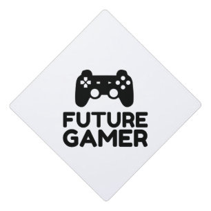 GAMER GRADUATION CAP TOPPER