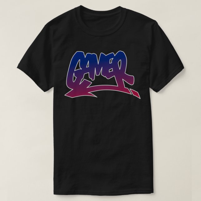 Gamer Graffiti Style Gradient Street Style Urban T-Shirt (Design Front)