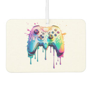 Gamer Graphic Video Game - Colourful Video Game Lo Air Freshener