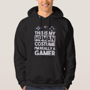 Gamer humour gamer saying video game hoodie
