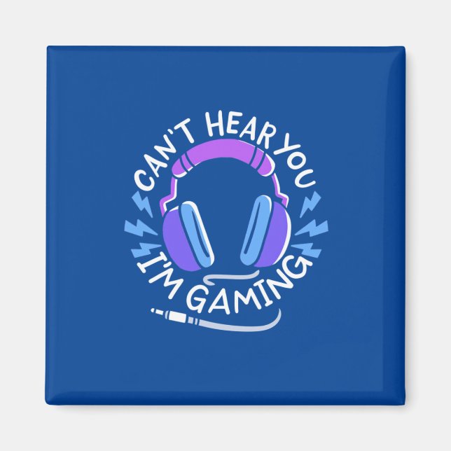 Gamer I Am Gaming Magnet (Front)