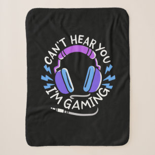 Gamer I Am Gaming Sherpa Blanket