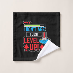 Gamer I Just Level Up Wash Cloth