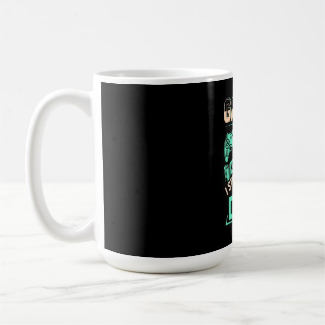 Gamer I Stop When I Am Done Coffee Mug (Left)