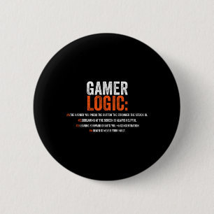 Gamer Logic 2 Inch Round Button