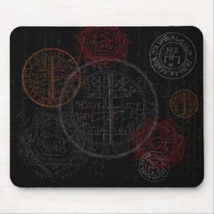 Gamer Magic: Occult Picatrix Mouse Pad