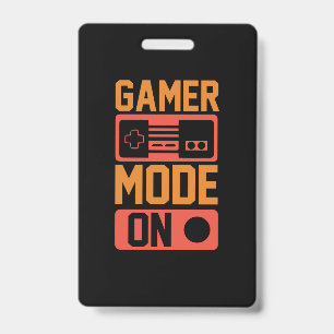Gamer Mode On Badge
