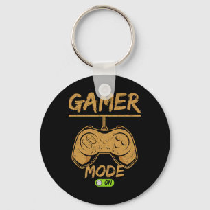 Gamer Mode On – Perfect For Hardcore Players  Keychain