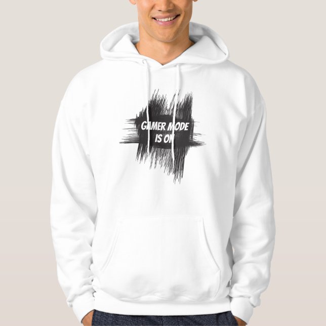 Gamer mode t-shirt hoodie (Front)