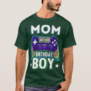 Gamer Mom of the Birthday Boy Video Game Kids Adul T-Shirt