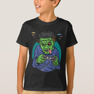 Gamer Monster Halloween Costume Gaming Video-game  T-Shirt
