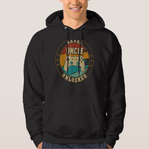 Gamer New Uncle Dad Mom Baby Announcement Pregnanc Hoodie