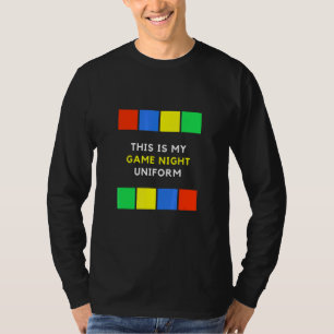 Gamer Night Suit Men And Women T-Shirt