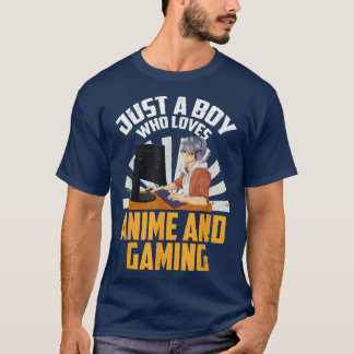 Gamer Otaku Boys Video Gaming Manga Kawaii Japan A T-Shirt
