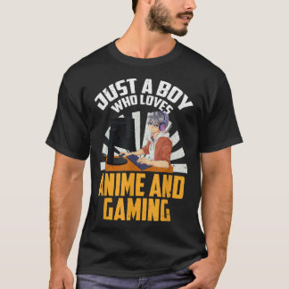 Gamer Otaku Boys Video Gaming Manga Kawaii Japan A T-Shirt