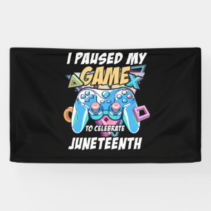 Gamer Paused My Video Game To Celebrate Juneteenth Banner