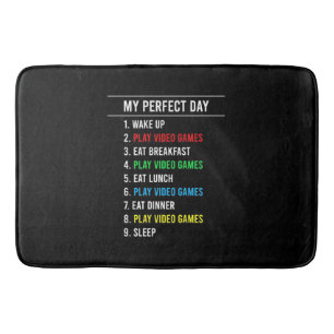 Gamer Perfect Day Bath Mat