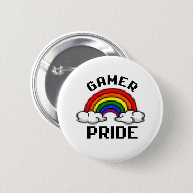 Gamer Pride 2 Inch Round Button (Front & Back)