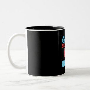 Gamer Real Life Is Just A Hobby Two-Tone Coffee Mug