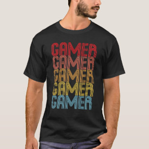 Gamer Retro 70s Game T-Shirt