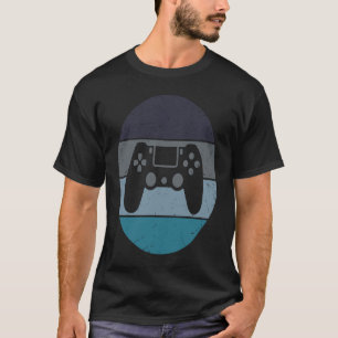 Gamer Retro Vintage Video Games For Boys Men Gamin T-Shirt