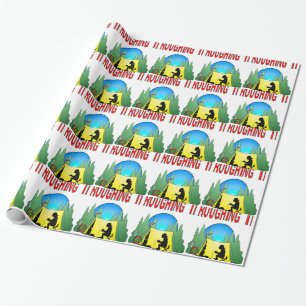 Gamer Roughing It Wrapping Paper