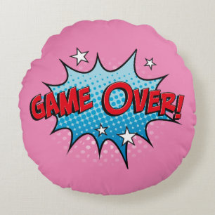 Gamer Round Pillow