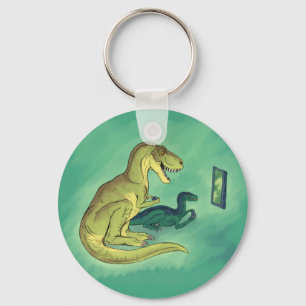 Gamer-Saurus Keychain