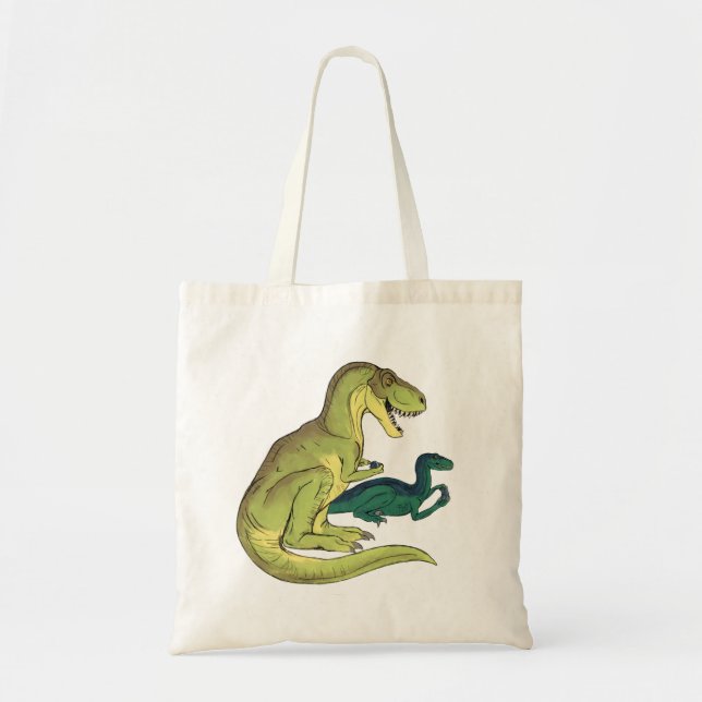 Gamer-Saurus Tote Bag (Front)