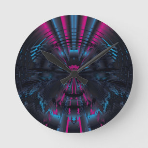 Gamer Speedway Round Clock