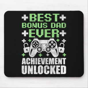 Gamer Stepdad Fathers Day  Mouse Pad