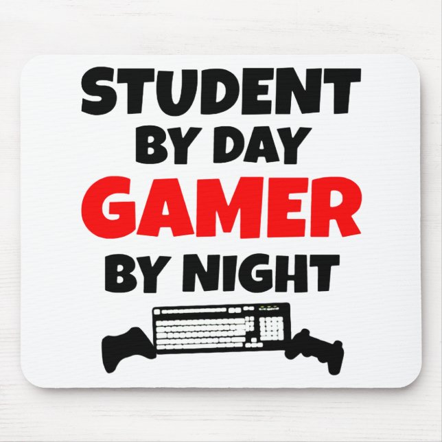 Gamer Student Mouse Pad (Front)
