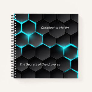 Gamer Tech DM Secrets Custom Notebook
