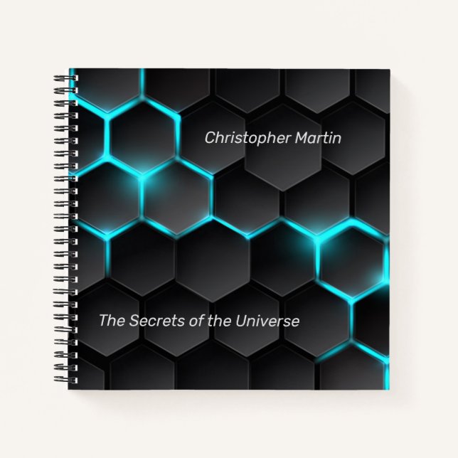 Gamer Tech DM Secrets Custom Notebook (Front)