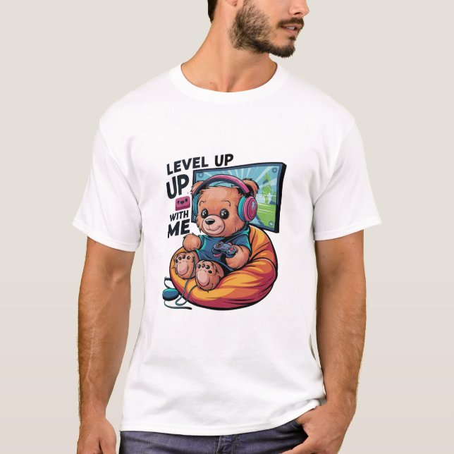 Gamer Teddy T-Shirt (Front)