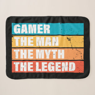 Gamer. The Man. The Myth. The Legend. Sherpa Blanket