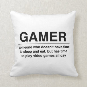 GAMER THROW PILLOW