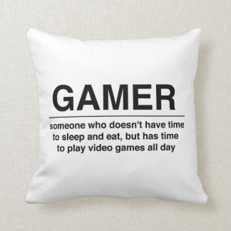 GAMER THROW PILLOW