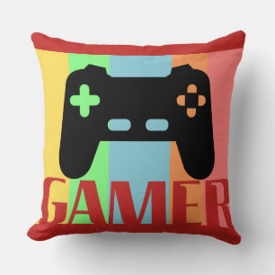 Gamer Throw Pillow