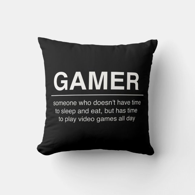 GAMER THROW PILLOW (Front)