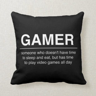 GAMER THROW PILLOW
