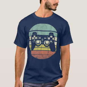 Gamer TShirt Retro Game Controller Vintage Gift Fo